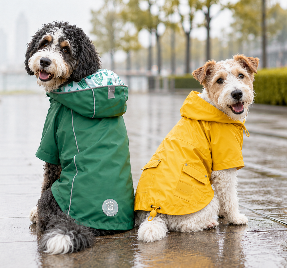 How to Keep Your Dog Dry and Clean on Rainy Walks