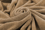 Everplush Microfiber Pet Towel - Brown, Large 40 x 28 in