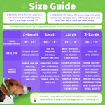 Happy Hoodie® Dog Calming Band 2 Pack - Purple, Small + Large