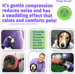 Happy Hoodie® Dog Calming Band 2 Pack - Purple, Small + Large