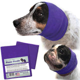 Happy Hoodie® Dog Calming Band 2 Pack - Purple, Small + Large