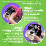 Happy Hoodie® Dog Calming Band 2 Pack - Purple, Small + Large