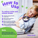 Happy Hoodie® Dog Calming Band 2 Pack - Purple, Small + Large