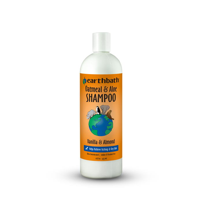 Earthbath® Oatmeal & Aloe Pet Shampoo - Vanilla Almond, 16 oz