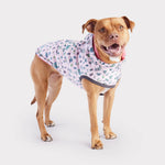 GF Pet Reversible Waterproof Dog Raincoat with Hood