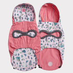 GF Pet Reversible Waterproof Dog Raincoat with Hood