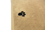 Everplush Microfiber Pet Towel - Brown, Large 40 x 28 in